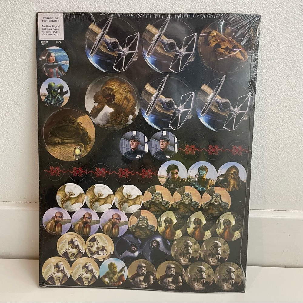 NEW Edge of the Empire Beginner Game Star Wars Tazo SEALED